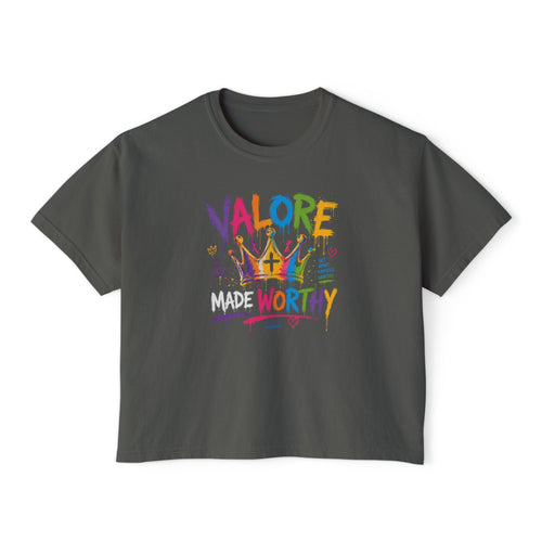 Colorful Inspirational Women's Boxy T‑Shirt
