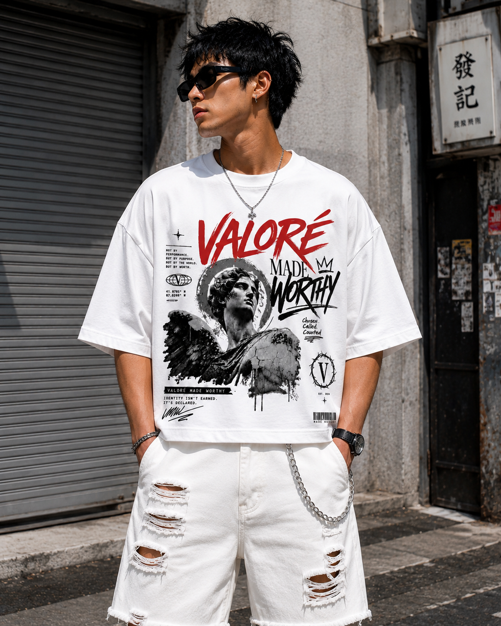 VALORÉ – Made Worthy Oversized Tee