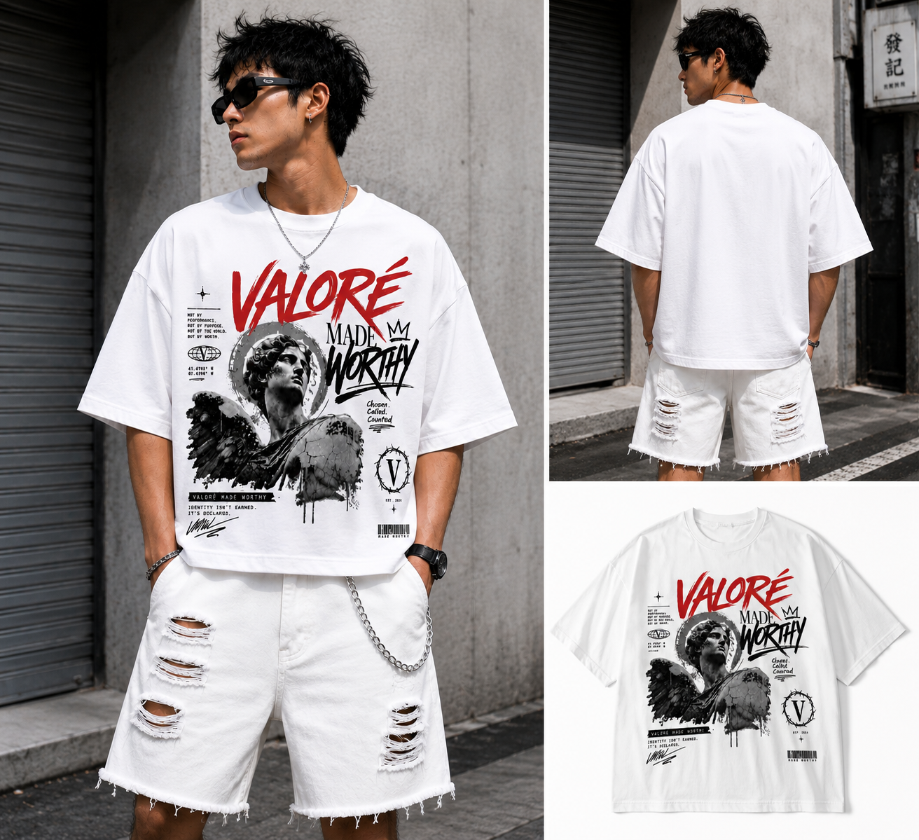 VALORÉ – Made Worthy Oversized Tee